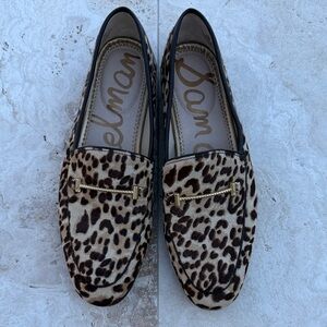Sam Edelman Animal Print Loafers